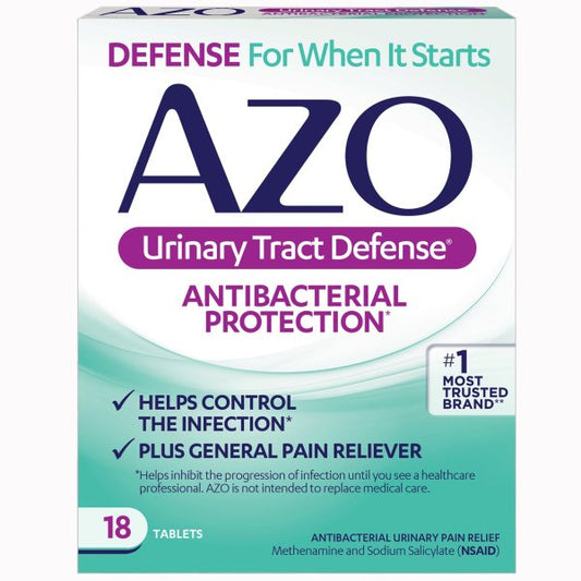 AZO Urinary Tract Defense Tablets, 18 ct