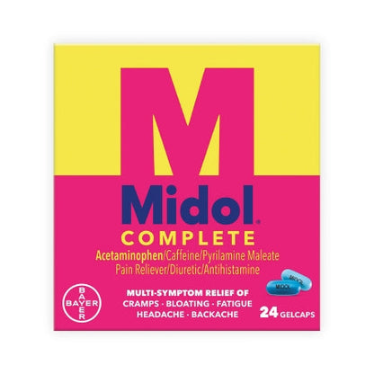 Midol® Complete Multi-Symptom Relief, 24 ct.