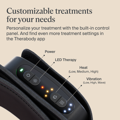 Therabody ThermBack LED 4-in-1 Back Wrap for Pain Relief