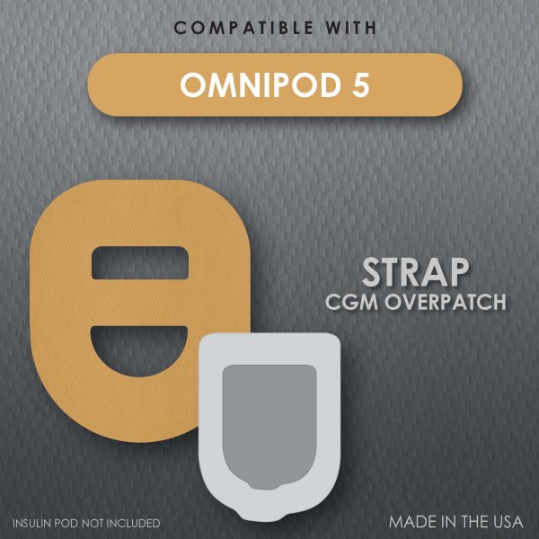 CoverGuard CGM Overpatch, Omnipod 5, Cross Strap, 25 ct.
