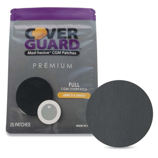 CoverGuard CGM Over Patch, Libre 3, 25 Ct