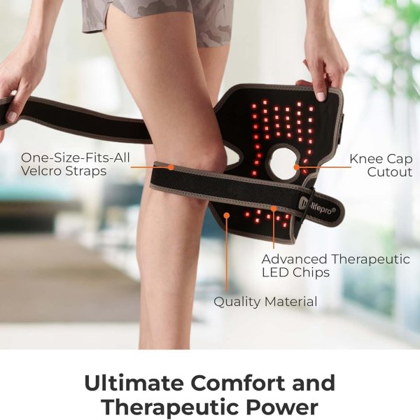 BioRecover™ Infrared Red Light Therapy Knee Brace