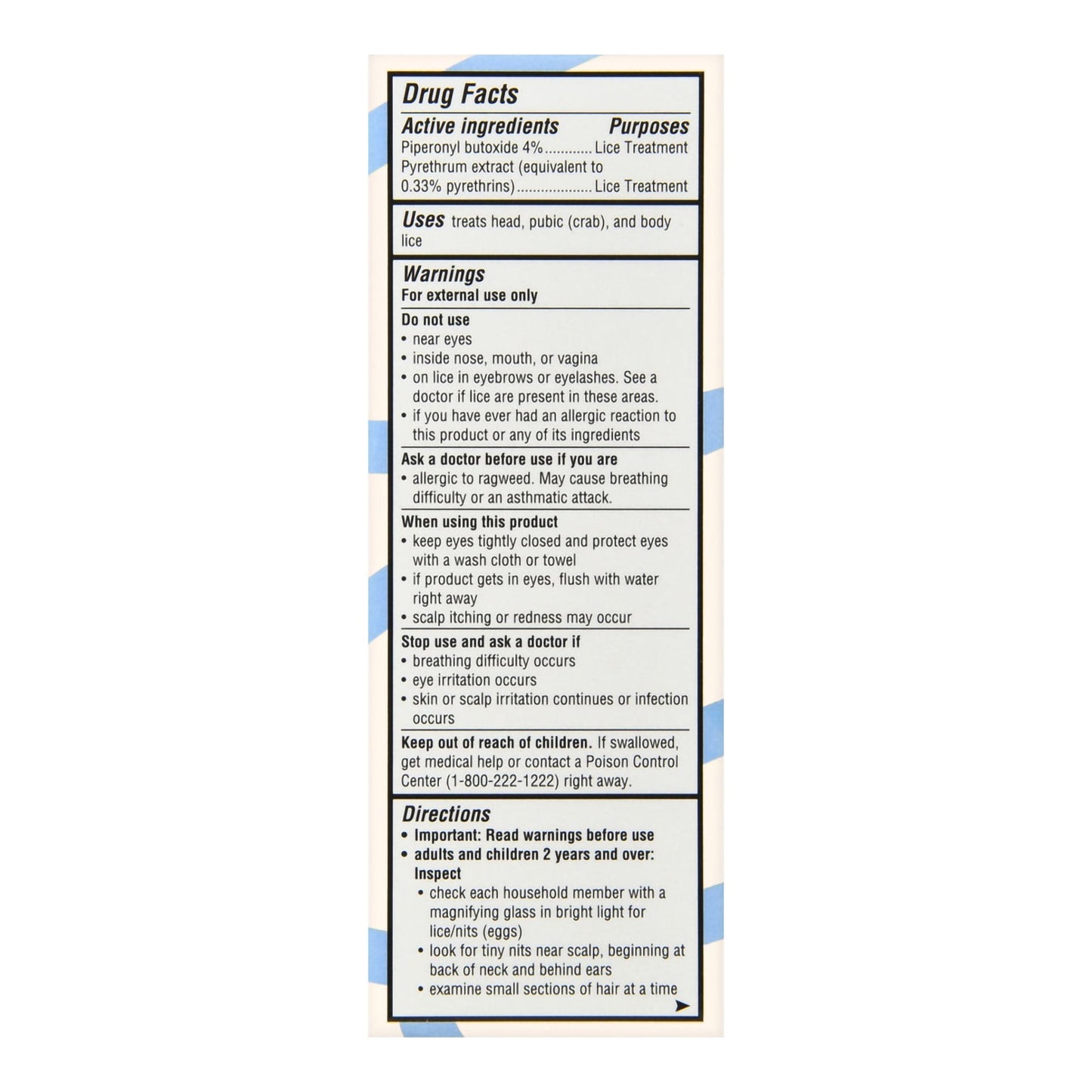 Foster & Thrive Maximum Strength Lice Killing Shampoo, 4 oz.