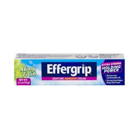 Denture Adhesive Effergrip? Cream 2.5 oz. (EA)