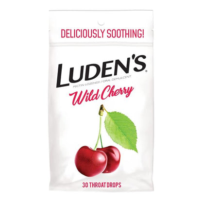 Luden's Cherry Flavor Sore Throat Relief, 30 ct.