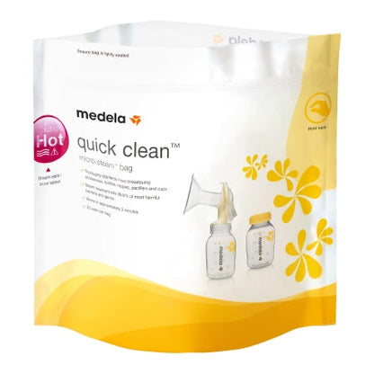 Medela Quick Clean™ Micro-Steam™ Bags, 5 ct.