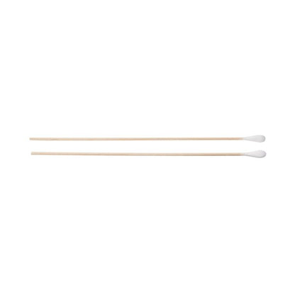 McKesson 6" Sterile Swabstick, Cotton Tip Wood Shaft, 100 ct.