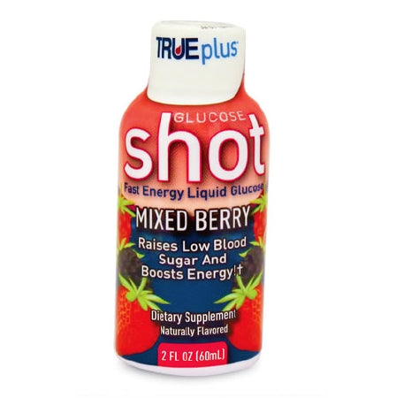TRUEplus* Fast Energy Liquid Glucose Shot Dietary Supplement, 2 oz.