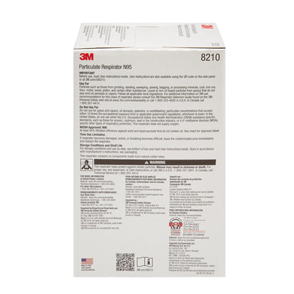 3M Industrial N95 Particulate Respirator Mask, 20 ct.