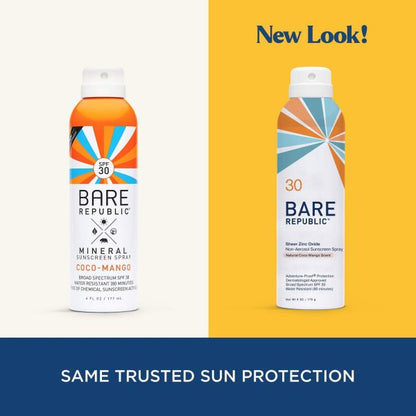 BARE Republic Mineral SPF 30 Sunscreen Spray, 6 oz.