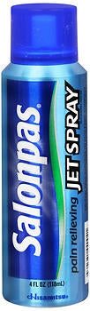 Topical Pain Relief Salonpas? 3% - 10% Strength Menthol / Methyl Salicylate Spray 4 oz. (EA)