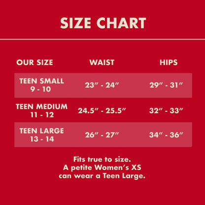 The Teen Period. Bikini in Sporty Stretch For Heavy Flows