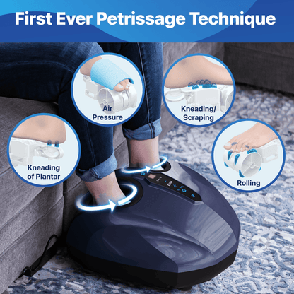 Miko Y2 Foot Compression Heat, Vibration Massager Therapy Device
