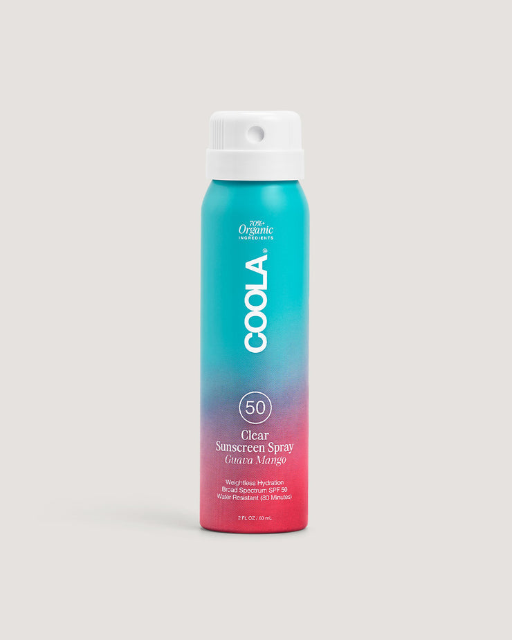 COOLA Organic Clear Sunscreen Spray, SPF 30 - 70