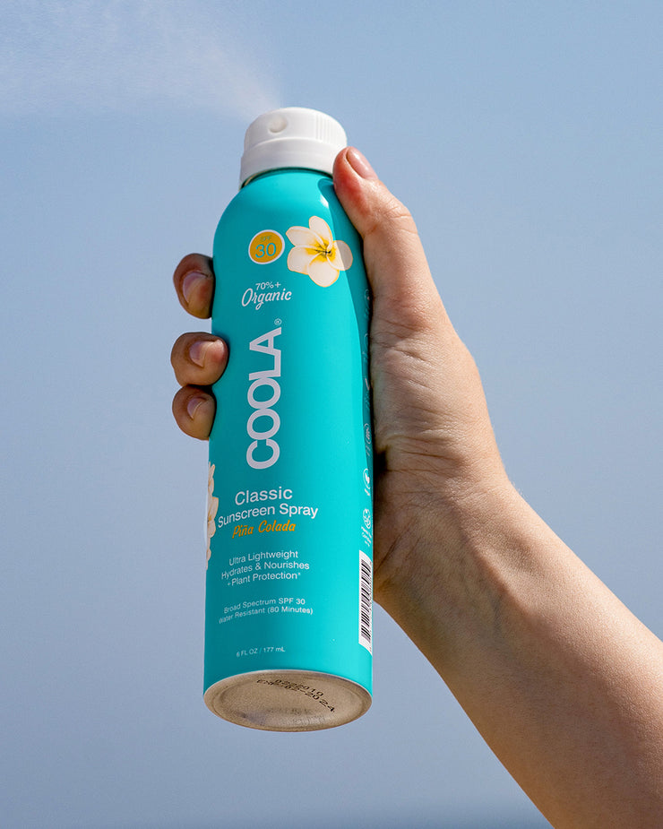 COOLA Organic Clear Sunscreen Spray, SPF 30 - 70