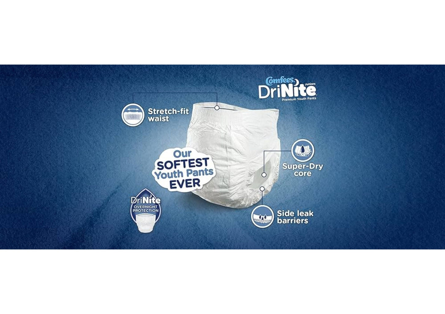 Comfees® DriNite® Juniors Premium Youth Pants
