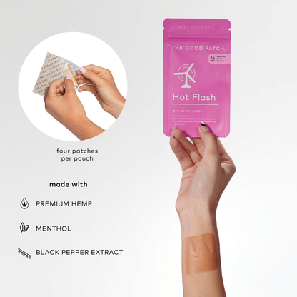 The Good Patch Hot Flash Relief Hemp Patches