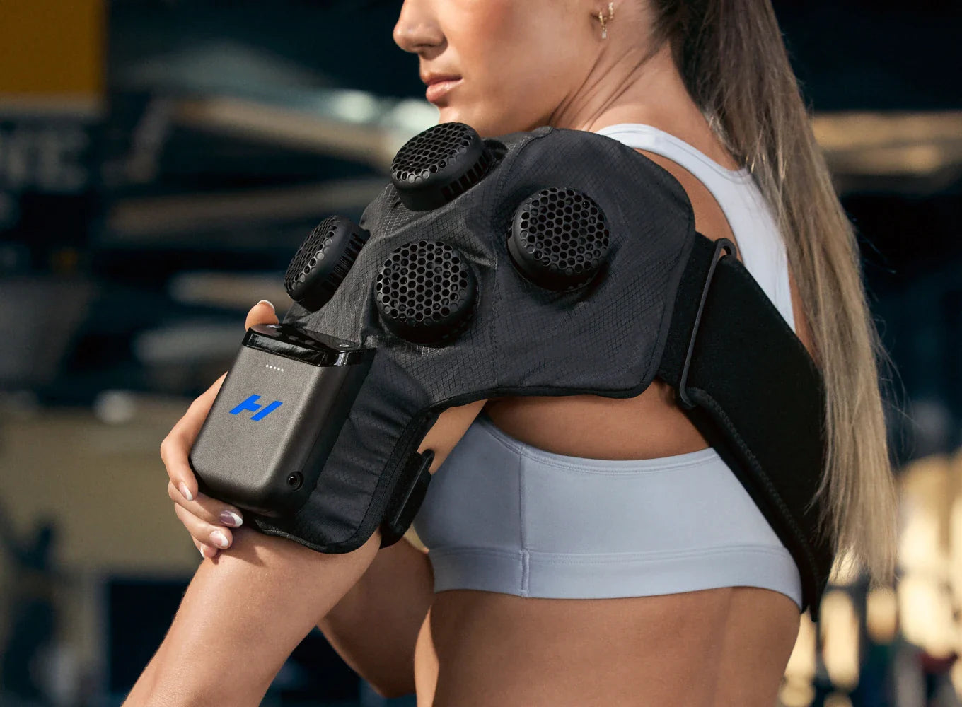 Hyperice X 2 Shoulder Compression Wrap, Hot & Cold Therapy