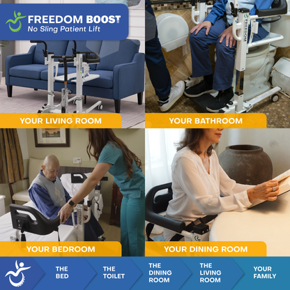 Freedom BOOST Sling Free Seated Patient Lift