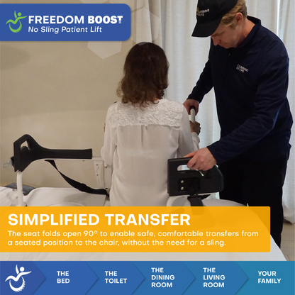 Freedom BOOST Sling Free Seated Patient Lift