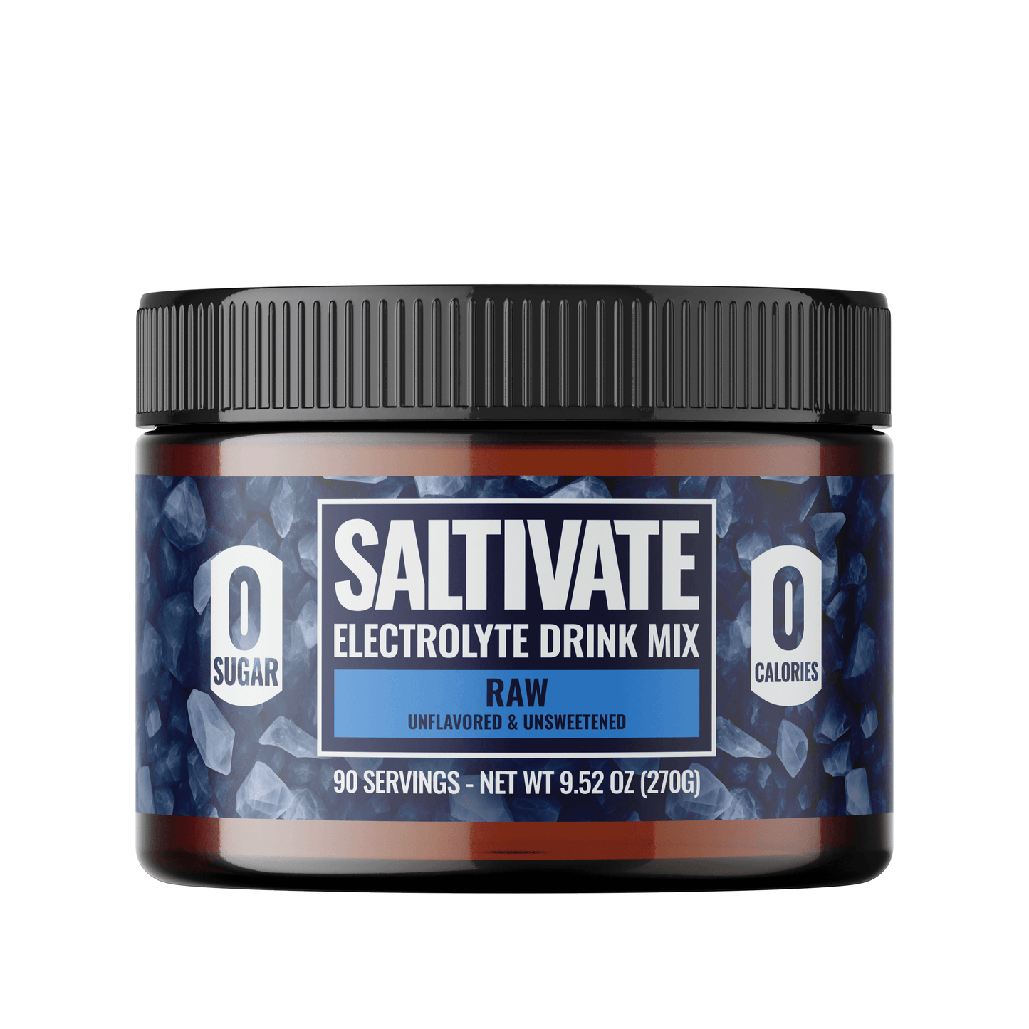 Saltivate Raw Unflavored Electrolytes, 90 servings