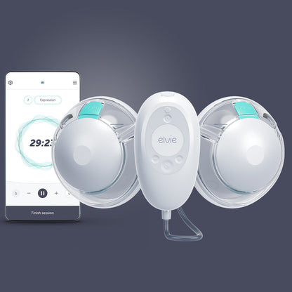 Elvie Stride 2 Hospital-Grade Suction Double Electric Breast Pump