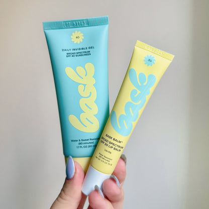 Bask Suncare Daily Invisible Gel & Bask Balm Bundle