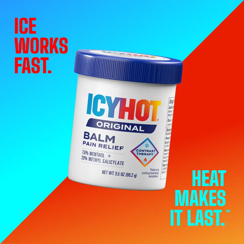 Icy Hot Original Pain Relief Balm, 3.5 oz.