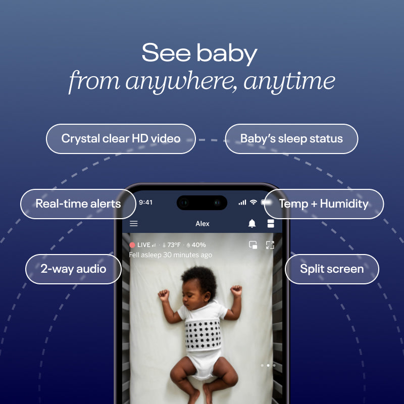 Nanit Pro Smart Baby Monitor with Floor Stand