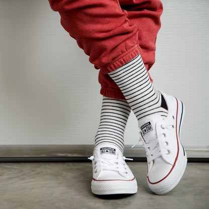 FSA Eligible 30-40 mmHg: Pinstripe (Cotton Compression Socks)