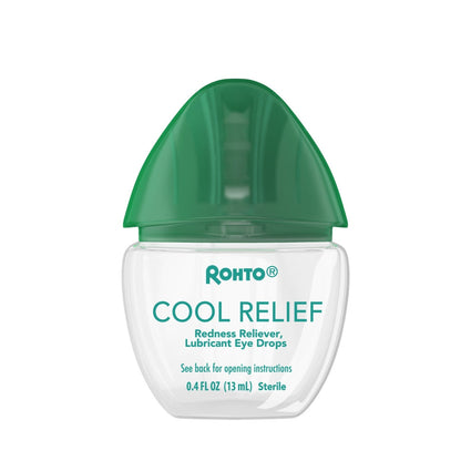 Rohto Allergy Relief Cooling Eye Drops, 0.4 oz.