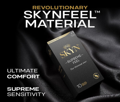 SKYN Supreme Non-Latex Lubricated Condoms, 30ct