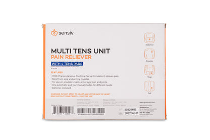 Sensiv Multi-Channel Pain Relief Pro TENS Unit