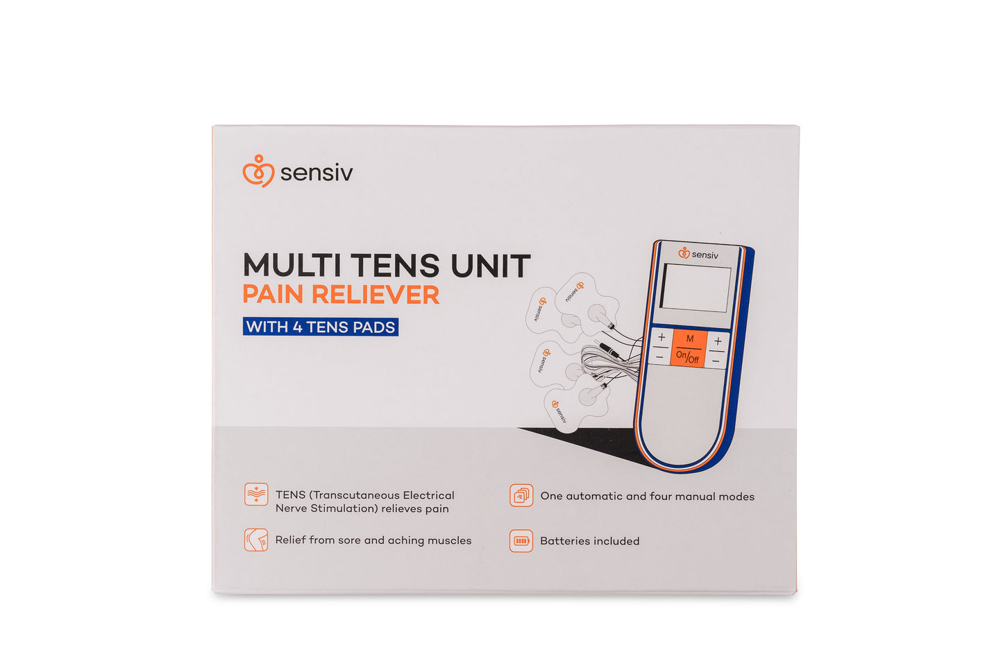 Sensiv Multi-Channel Pain Relief Pro TENS Unit