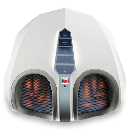 Yoisho Foot Compression Massager Machine with Heat for Plantar Fasciitis, Neuropathy