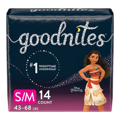 GoodNites® Absorbent Nighttime Underwear For Girls