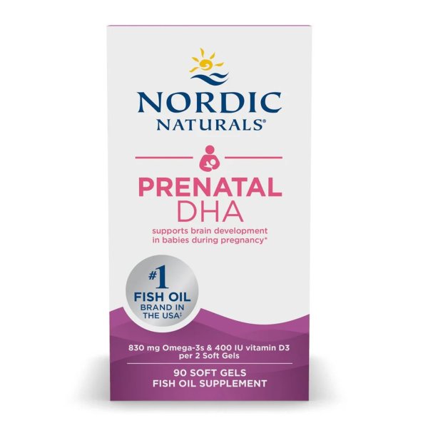 Nordic Naturals? Prenatal DHA with Vitamin D-3 Dietary Supplement