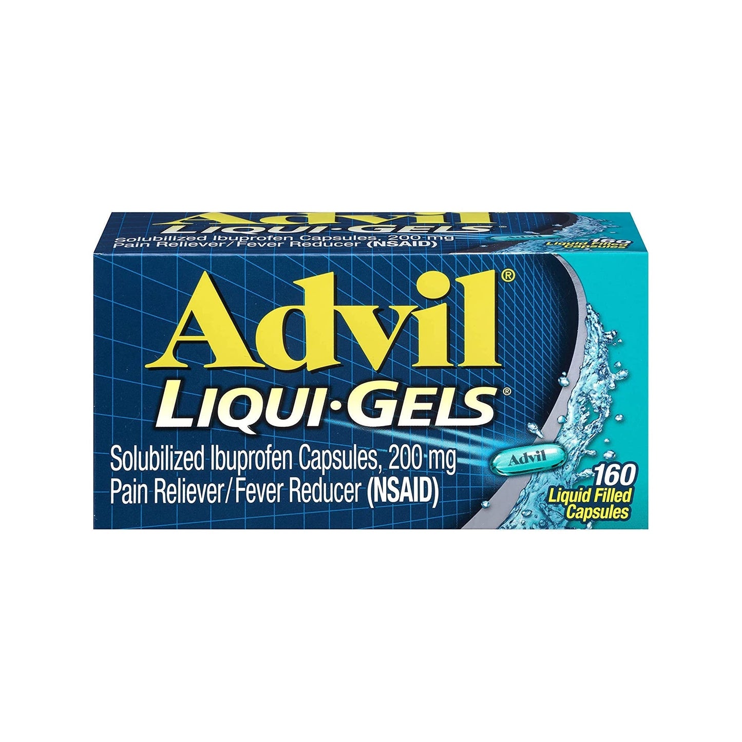 Advil® Liqui-Gels® Ibuprofen Pain Relief Capsules, 200 mg
