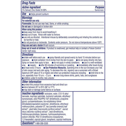 Coppertone® Pure and Simple SPF 50 Mineral Sunscreen Spray, 5 oz.