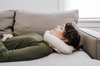 Kanjo Memory Foam Travel Acupressure Neck Pillow