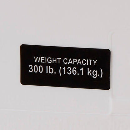 Carex® Raised Toilet Seat, 5", 300 lb. capacity