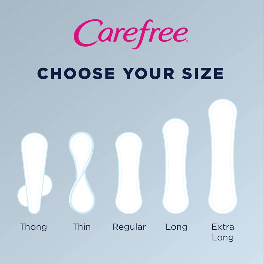 Carefree® Original Regular Liners, Wrapped, Scented, 20 ct.