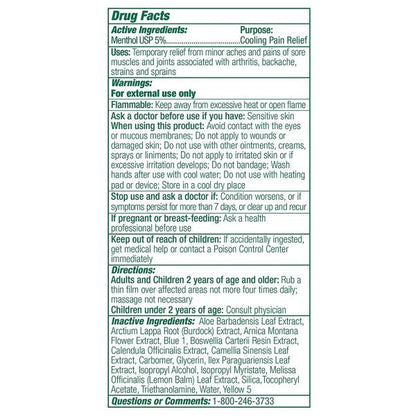 Biofreeze Professional 5% Menthol Topical Pain Relief, Pump Bottle