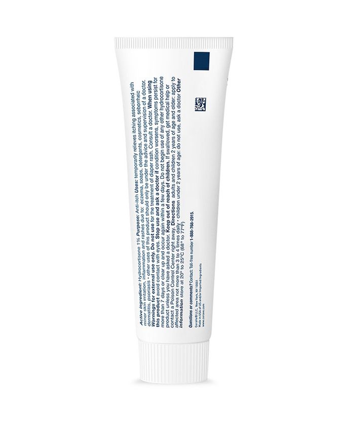 CeraVe Anti-Itch Cream 1% Hydrocortisone Cream, 1 oz.