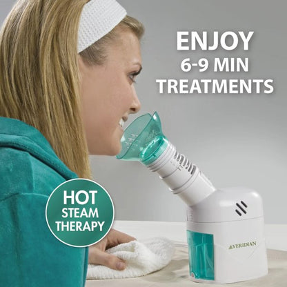 Steam Inhaler Respiratory Vapor Therapy System