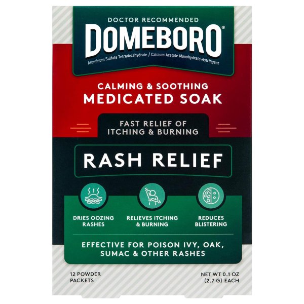 Domeboro® Rash Itch Relief Powder, 12 ct.