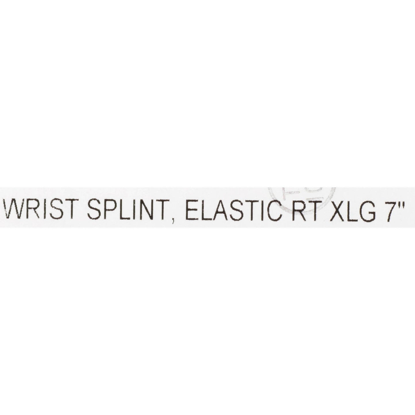 McKesson Right Wrist Splint, XL