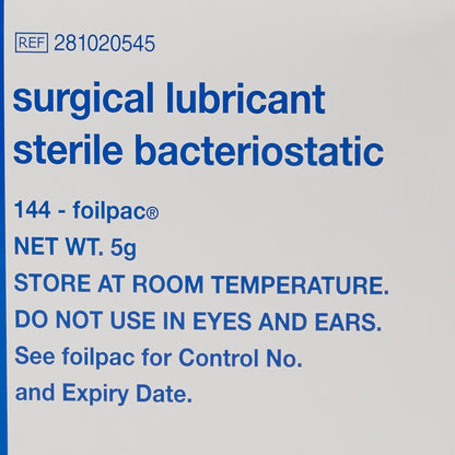 Surgilube® Lubricating Jelly, Carbomer free, 144 ct.