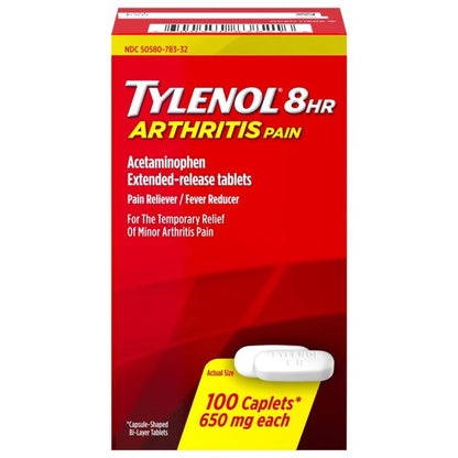 Tylenol 8 HR Arthritis Pain XR Caplets, 650 mg