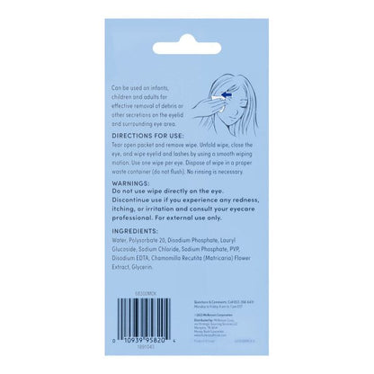 Foster & Thrive Eyelid Wipes, 30 ct.